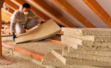 attic insulation and cleanup for home or loft